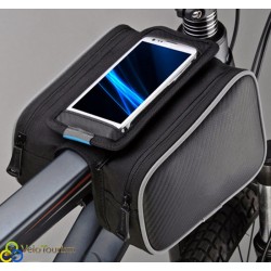 Велосипедная сумка-штаны на раму под смартфон 4,8" Roswheel